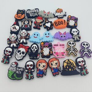 29 piece Halloween silicone focal beads - new